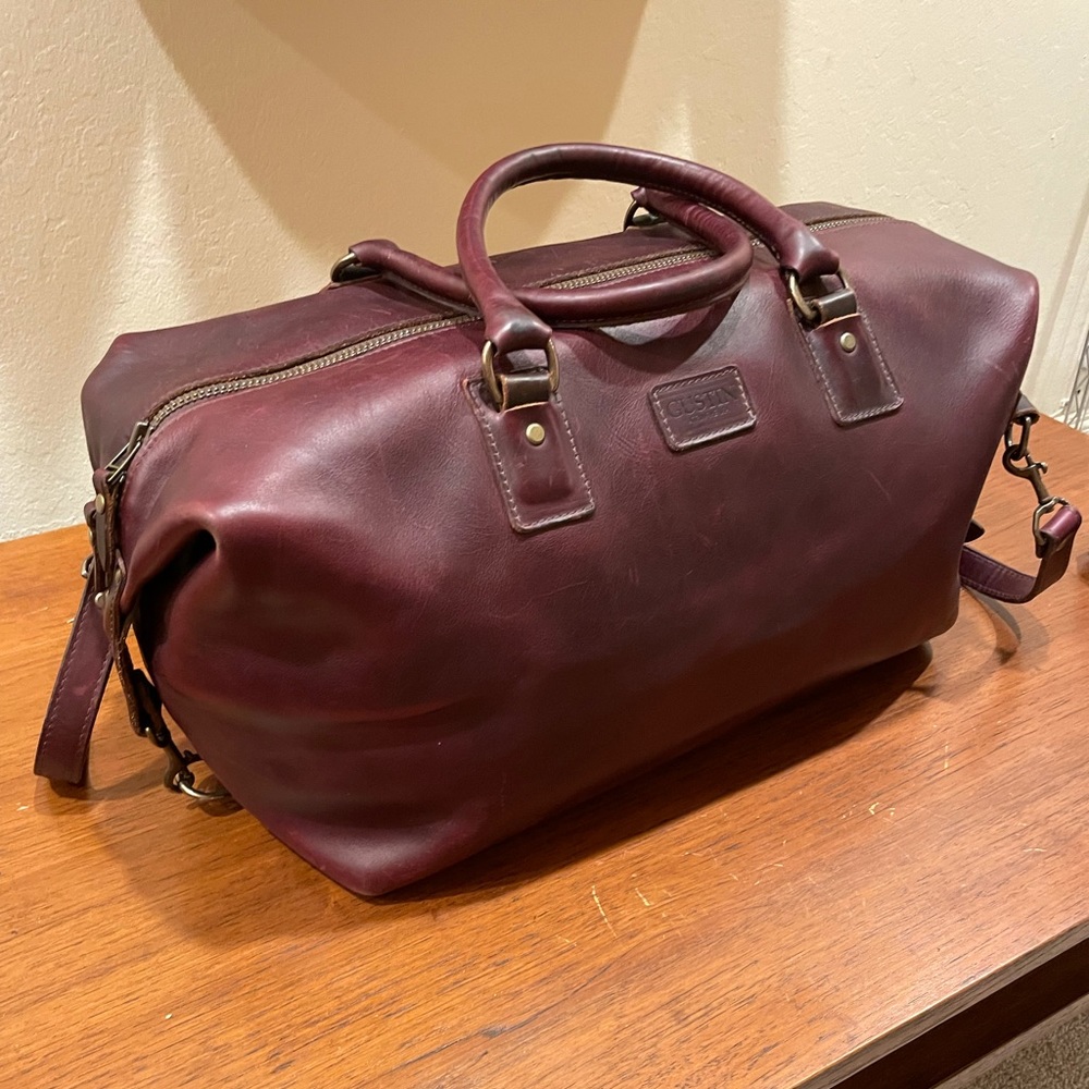 Gustin Leather Duffle